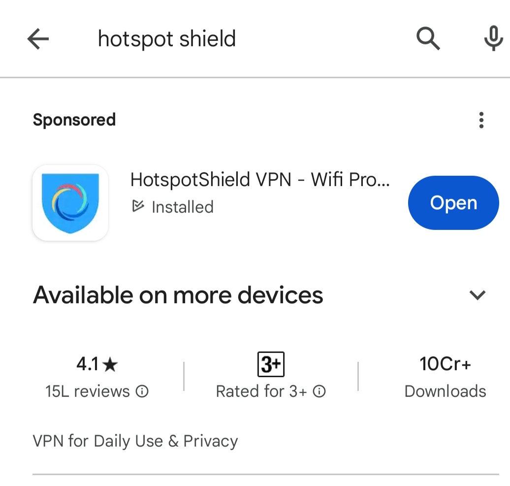 Hotspot Shield Basic - Free VP - Apps on Google Play