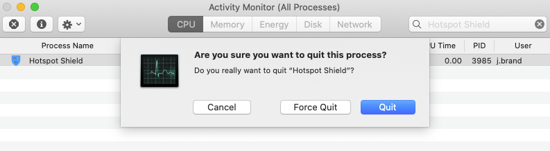 How to Uninstall Hotspot Shield on Mac