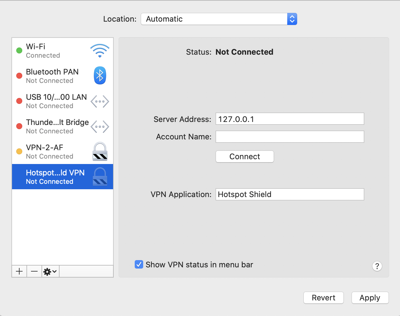 mac hotspot vpn