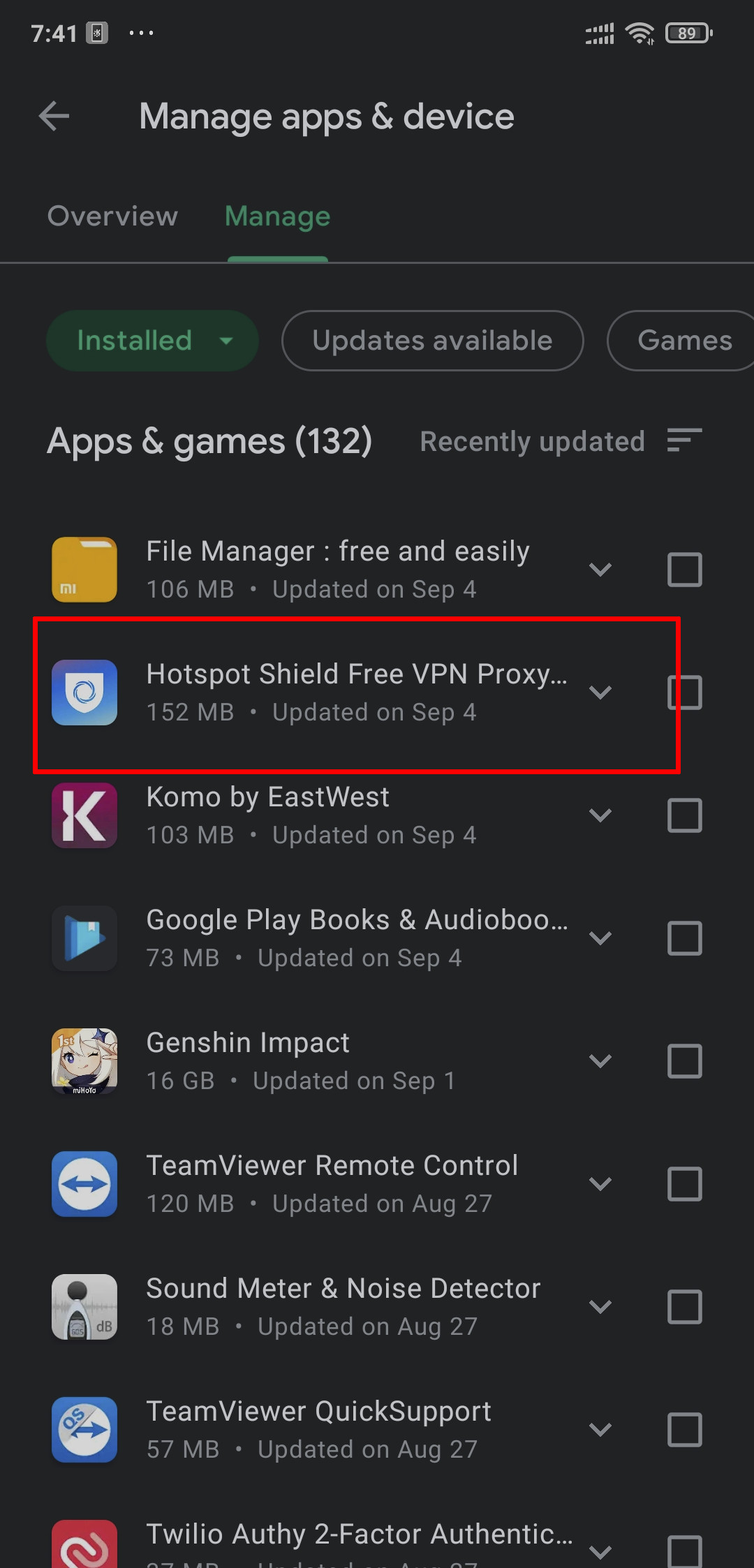 como desinstalar hotspot shield